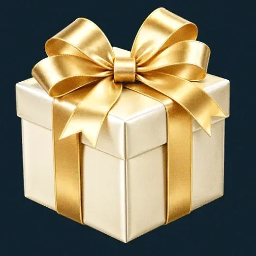Ribbon gift box — Wolf Winner