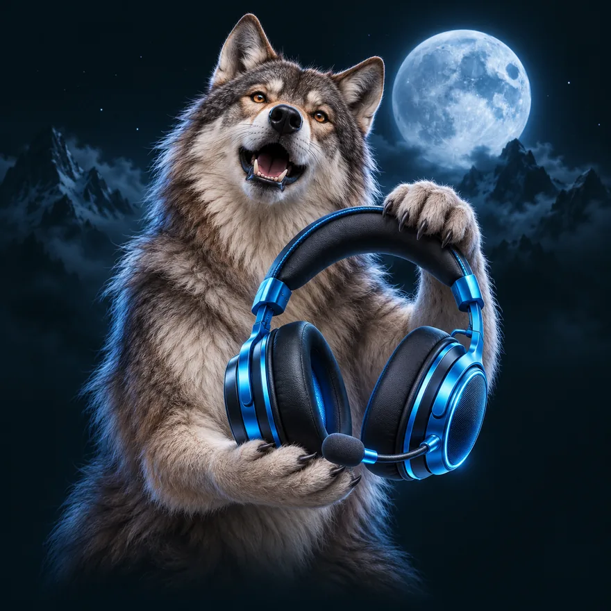Gaming headset — Wolf Winner