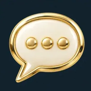 Chat bubble icon — Wolf Winner