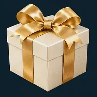 Wrapped gift box — Wolf Winner