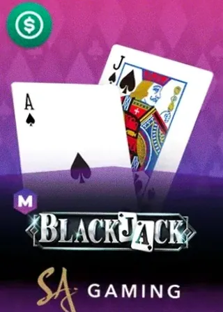 M Blackjack live game cover