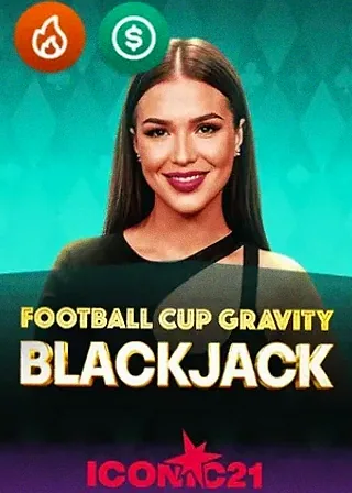 Football Cup Gravity Blackjack live game cover