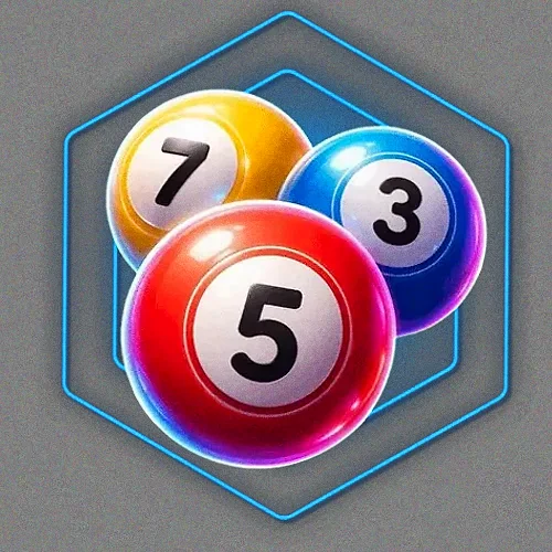 Numbered bingo balls
