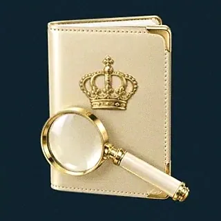 Passport magnifying glass — Wolf Winner