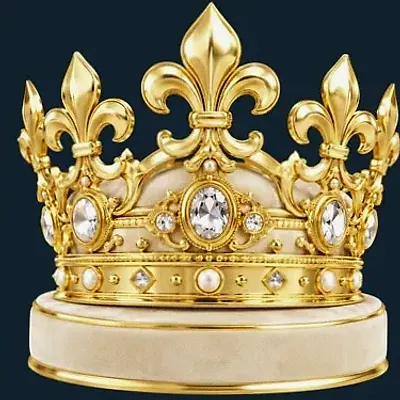 Jeweled royal crown — Wolf Winner