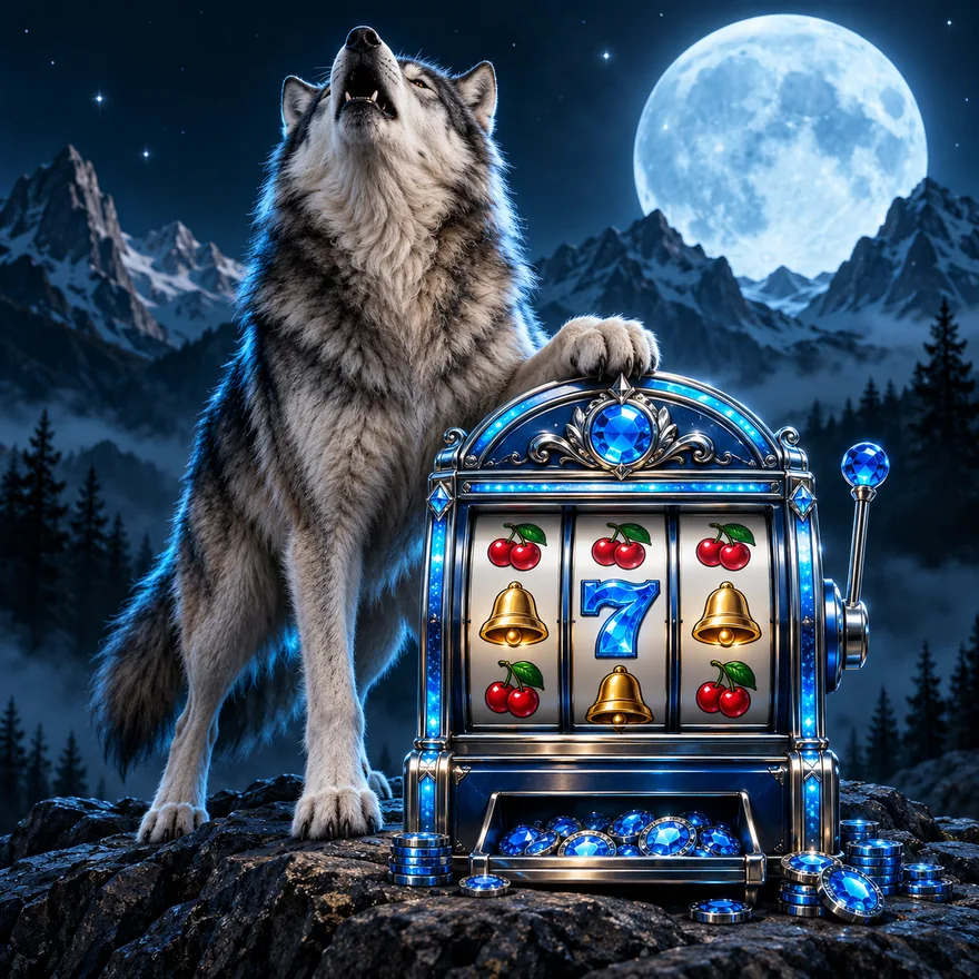 Classic slot machine — Wolf Winner