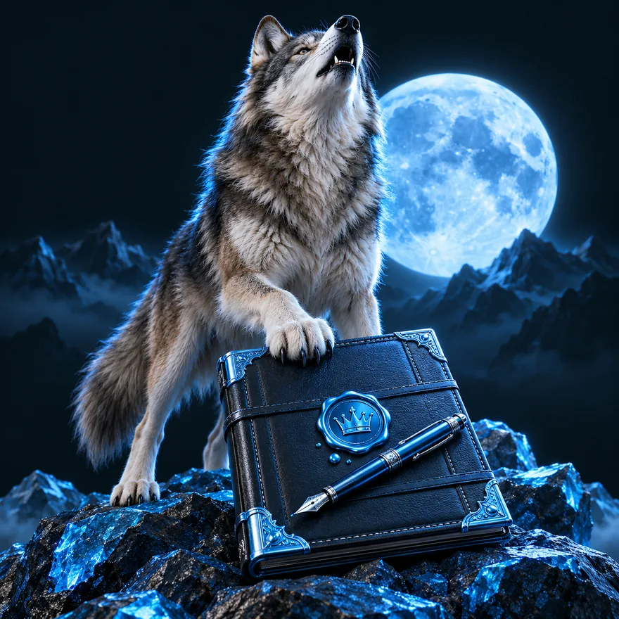 Leather casino ledger — Wolf Winner