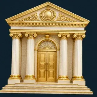Classical bank building — Wolf Winner